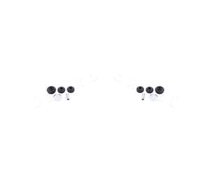 2x JAPKO Cojintete Soporte Trasero Delant. para Mitsubishi ASX Ga _ W _ 2.2 Di-D