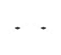 2x JAPKO Cojintete Soporte Trasero para Ford S-MAX WA6 2.0 TDCI 2.2 Galaxy BA7