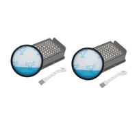2X Juego de Filtros de Aspiradora Hepa para Rowenta Cyclonic RO3731EA, RO3724EA, RO3753EA, RO3786EA, RO3798EA, RO3718EA