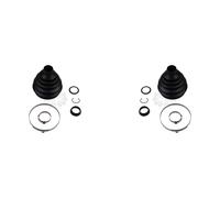 2X Juego De Fuelles De Eje Delantero Para VW Polo 6R 6C 6R1 6C1 Golf V 1K1