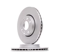 2x JURID Disco de freno Delantero adecuado para MERCEDES-BENZ Citan Furgoneta