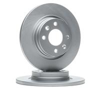 2x JURID Disco de freno Delantero para RENAULT TWINGO II (CN0) 259mm 562293JC