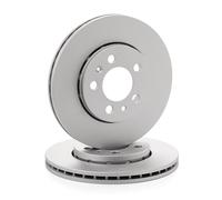 2x JURID Disco de freno Delantero para VW Polo V Hatchback (6R1, 6C1) 256mm