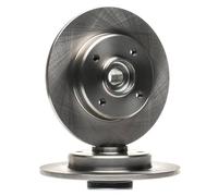 2x JURID Disco de freno Trasero Ø249mm Altura: 69,2mm Espesor: 9mm Corona de Agujeros - Ø: 108mm macizo 562374J-1