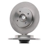 2x JURID Disco de freno Trasero Ø268mm Altura: 73,2mm Espesor: 12mm Corona de Agujeros - Ø: 108mm macizo 562611J-1