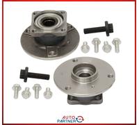 2x Kit Cojinetes Rueda para Smart City Coupé Cubo de Trasera Izq. Y Der. Fortwo