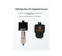 2X Kit de Hotend de Alto Flujo para H2D, Boquilla Reemplazable de 0,4 mm para Impresora 3D Bamboo Lab H2D/A1.