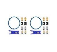 2X Kit de Impresora 3D con Tubo para Capricorn Premium XS Bowden, Cortadora de Tubo de PTFE, Accesorios Neumáticos Y Calcetines Y Boquillas MK8