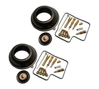 2X Kit de Reparación de Carburador de Motocicleta Configurar Diafragma de Vacío para Cilindro BROS 400 VT400V