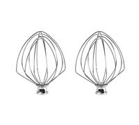 2X KN256WW - Accesorio de Batidor de 6 Cables para , Accesorio de Batidora con Soporte Elevador de Tazón de 5-6 Cuartos de Galón, Repuesto,