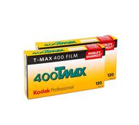 2x Kodak T-Max 400 5er Paquete T Máximo S/W B/W Rollo Película 120