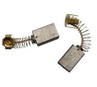 2x Kohlebürsten für Makita Schlagbohrmaschine HP2010N 9,9 x 5,9 x 14,8 mm