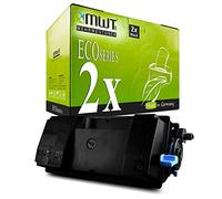 2X Kraft Office Supplies Cartucho de tóner Compatible para Kyocera Ecosys M 3550 3560 idn reemplaza 1T02LV0NL0 TK3130