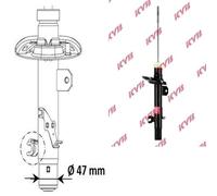 2x KYB 3338013+3338012 Amortiguadores Delanteros Para Peugeot 208 CR 208 I CA CC