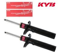 2X KYB 3358015 Amortiguador Delantero Para VW Golf Audi A3 Seat Leon Skoda