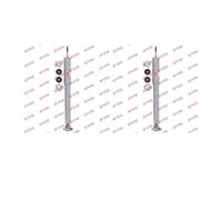 2x KYB 551018 Amortiguador Delantero para Mercedes-Benz W123 S123 C123 W116 W126