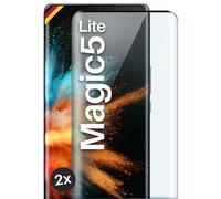 2x Lámina Blindada para Honor Magic5 Lite Cristal Duro Real Full Screen Cover...