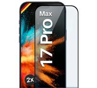 2x Lámina Blindada para iPhone 17 Pro Max Cristal Duro Real Full Screen Cover...