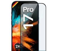 2x Lámina Blindada para iPhone 17 Pro Pantalla Cristal Real Full Screen Cover...