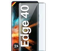 2x Lámina Blindada para Motorola Edge 40 Cristal Duro Real Full Screen Cover ...