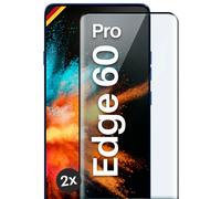 2x Lámina Blindada para Motorola Edge 60 Pro Cristal Real Full Screen Cover C...