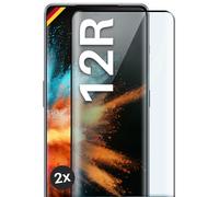2x Lámina Blindada para OnePlus 12R Pantalla Cristal Real Full Screen Cover C...