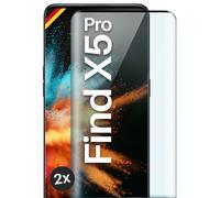 2x Lámina Blindada para Oppo Find X5 Pro Vidrio Duro Real Full Screen Cover...