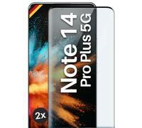 2x Lámina Blindada para Redmi Note 14 Pro Plus 5G Cristal Pantalla Completa C...