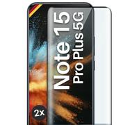 2x Lámina Blindada para Redmi Note 15 Pro Plus 5G Cristal Pantalla Completa...