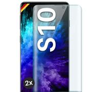 2x Lámina Blindada para Samsung Galaxy S10 Cristal Real Full Screen Cover...