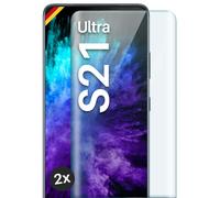 2x Lámina Blindada para Samsung Galaxy S21 Ultra Cristal Full Screen Cover...