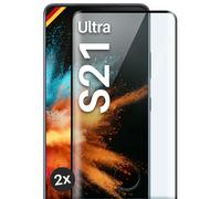 2x Lámina Blindada para Samsung Galaxy S21 Ultra Cristal Full Screen Cover...