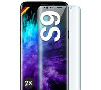 2x Lámina Blindada para Samsung Galaxy S9 Cristal Duro Real Full Screen...