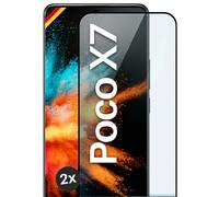 2x Lámina Blindada para Xiaomi Poco X7 Pantalla Cristal Real Pantalla...