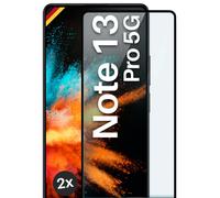 2x Lámina Blindada para Xiaomi Redmi Note 13 Pro 5G Cristal Pantalla Completa...
