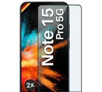 2x Lámina Blindada para Xiaomi Redmi Note 15 Pro 5G Cristal Pantalla Completa...