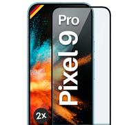 2x Lámina Protectora para Google Pixel 9 Pro Cristal Real Full Screen Cover V...