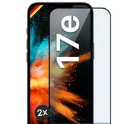2x Lámina Protectora para iPhone 17e Cristal Real Full Screen Cover Vidrio Pr...