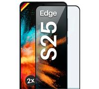 2x Lámina Protectora para Samsung Galaxy S25 Edge Cristal Pantalla Completa