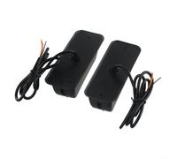 2x Lámparas de Ámbar 4 LED IP67 Camión 2x Lámparas de Ámbar 4 | IP67 impermeable, anti- para polvo, carcasa ABS , para lente PC claro, visible de día