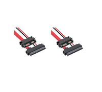 2X Laptop 22P Público A Slimline 7 + 6SATA 13P Hembra de Conversión de la Unidad Óptica 7 + 15 Disco Duro Hembra