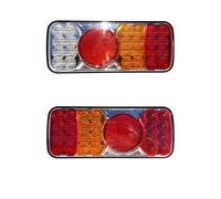 2x LED Luz Trasera Bus ,Remolque, Camión, Coche, Colgante 12V/24V Kit