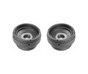 2x LEMFÖRDER Cojintete Soporte Delant. para VW Polo 86C 80 1.0 Cat 86 0.9 1.1