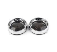 2x Lente de biseles luz señal para giro motocicleta para anillos cromados para Harley para Touring para Road King FLHRC FLHTK FLSTC FLHTC Intermitentes para moto(B)