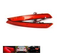 2x lente roja parachoques trasero reflector LED niebla cola parada luz de freno DRL para 2009-13 F10 F11 5 Series Pre LCI