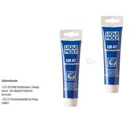 2x Liqui Moly 100g Lm 47 Grasa de Largo Plazo MoS2 Multiuso Grafitada Especial