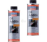 2x Liqui Moly 500ml Oil Aditivo Aceite MoS2 Protección contra Desgaste de 1012