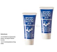 2x Liqui Moly 50g Lm 48 Pasta de Montaje Tubo Plástico Wolframdisulfid-Paste