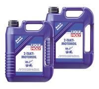 2x LIQUI MOLY Aceite Motor 2 Tiempos Automezclable Bidón 5 Litros