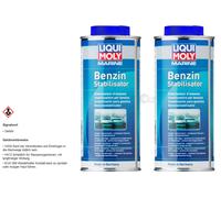 2x LIQUI MOLY Marine Estabilizador De Gasolina 25008 Lata 500 ml